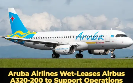 Aruba Airlines Wet‑Leases Airbus A320‑200 to Support Operations