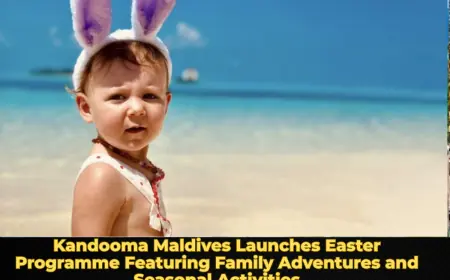 Kandooma Maldives Launches Easter Programme Featuring Family Adventures and Seasonal Activities
