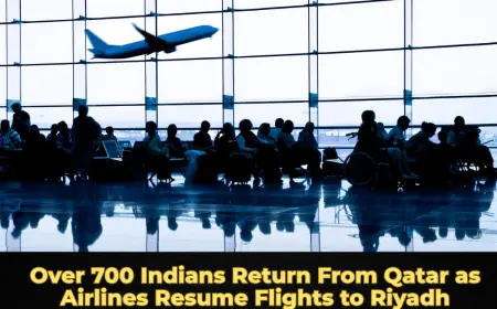 Over 700 Indians Return From Qatar as Airlines Resume Flights to Riyadh