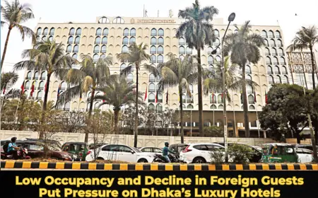 Low Occupancy and Decline in Foreign Guests Put Pressure on Dhaka’s Luxury Hotels
