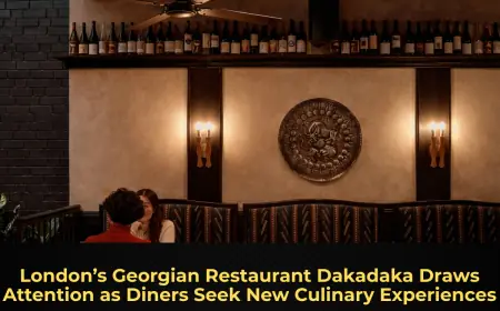 London’s Georgian Restaurant Dakadaka Draws Attention as Diners Seek New Culinary Experiences