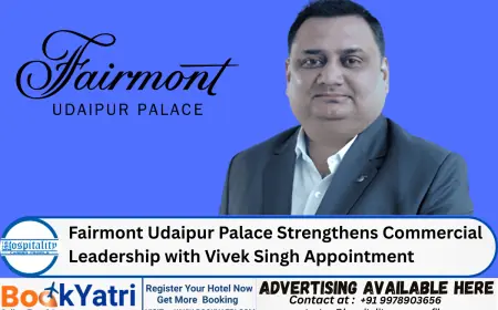 Fairmont Udaipur Palace Strengthens Commercial Leadership with Vivek Singh Appointment