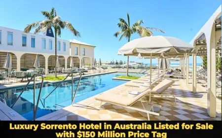 Luxury Sorrento Hotel in Australia Listed for Sale with $150 Million Price Tag