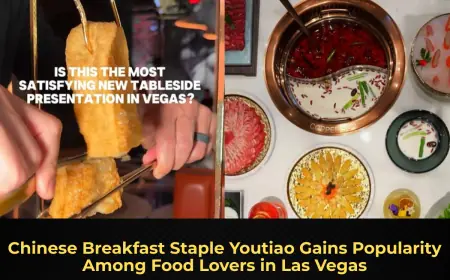 Chinese Breakfast Staple Youtiao Gains Popularity Among Food Lovers in Las Vegas