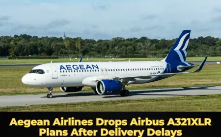 Aegean Airlines Drops Airbus A321XLR Plans After Delivery Delays