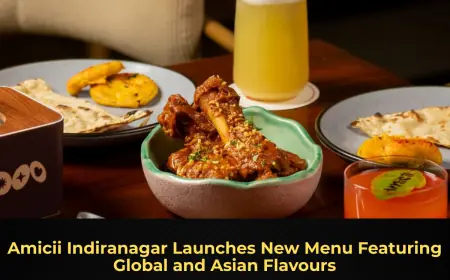Amicii Indiranagar Launches New Menu Featuring Global and Asian Flavours