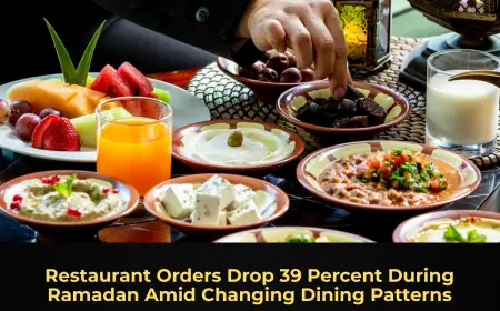 Restaurant Orders Drop 39 Percent During Ramadan Amid Changing Dining Patterns
