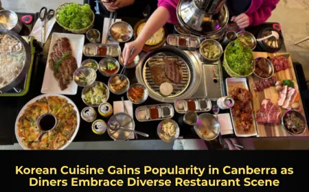 Korean Cuisine Gains Popularity in Canberra as Diners Embrace Diverse Restaurant Scene
