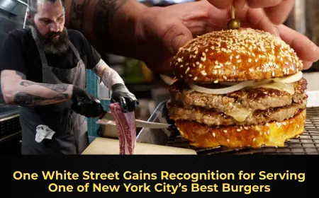 One White Street Gains Recognition for Serving One of New York City’s Best Burgers