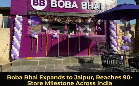 Boba Bhai Expands to Jaipur, Reaches 90-Store Milestone Across India