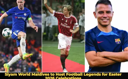 Siyam World Maldives to Host Football Legends for Easter 2026 Celebrations