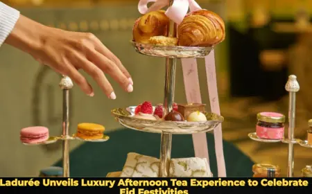 Ladurée Unveils Luxury Afternoon Tea Experience to Celebrate Eid Festivities
