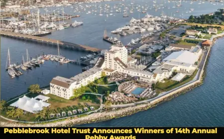 Pebblebrook Hotel Trust Announces Winners of 14th Annual Pebby Awards