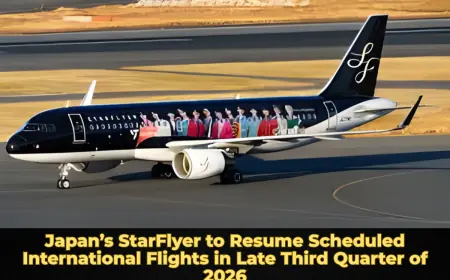 Japan’s StarFlyer to Resume Scheduled International Flights in Late Third Quarter of 2026