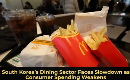 South Korea’s Dining Sector Faces Slowdown as Consumer Spending Weakens