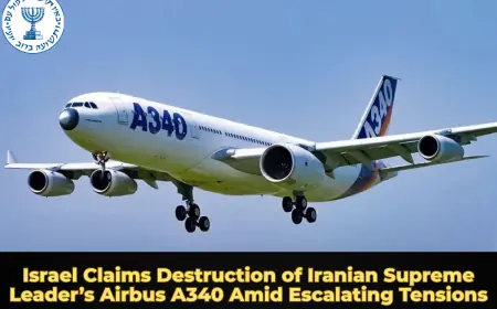 Israel Claims Destruction of Iranian Supreme Leader’s Airbus A340 Amid Escalating Tensions