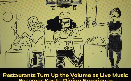Restaurants Turn Up the Volume as Live Music Becomes Key to Dining Experience