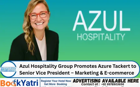 Azul Hospitality Group Promotes Azure Tackert to Senior Vice President – Marketing & E-commerce