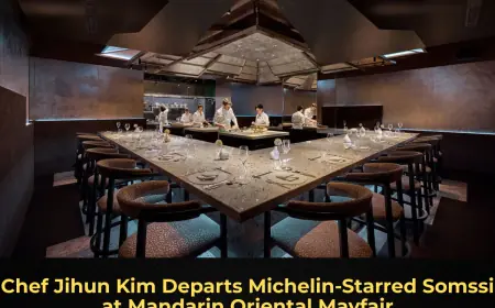 Chef Jihun Kim Departs Michelin-Starred Somssi at Mandarin Oriental Mayfair