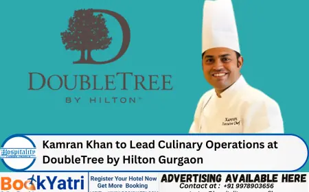 Kamran Khan to Lead Culinary Operations at DoubleTree by Hilton Gurgaon
