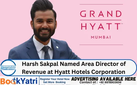 Harsh Sakpal Named Area Director of Revenue at Hyatt Hotels Corporation