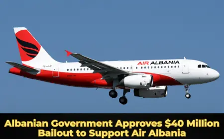 Albanian Government Approves $40 Million Bailout to Support Air Albania