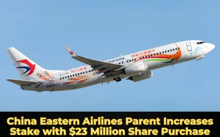 China Eastern Airlines Parent Increases Stake with $23 Million Share Purchase