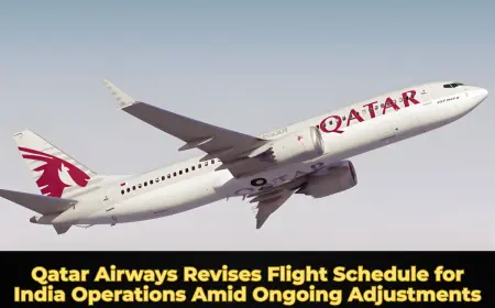 Qatar Airways Revises Flight Schedule for India Operations Amid Ongoing Adjustments