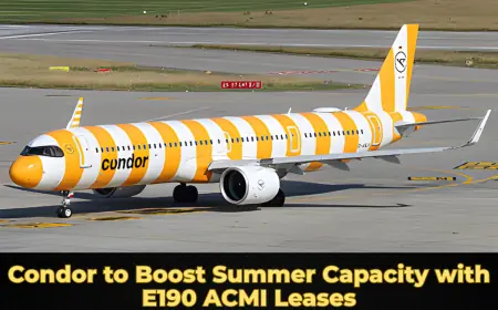 Condor to Boost Summer Capacity with E190 ACMI Leases