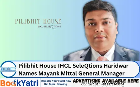 Pilibhit House IHCL SeleQtions Haridwar Names Mayank Mittal General Manager