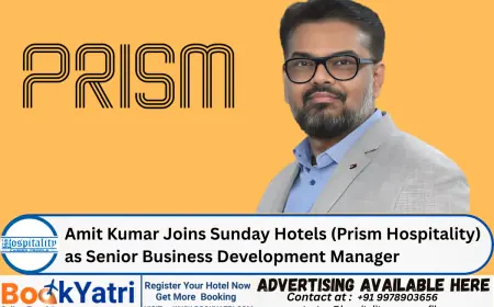Amit Kumar Joins Sunday Hotels (Prism Hospitality) as Senior Business Development Manager
