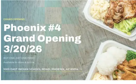 Ono Hawaiian BBQ Expands with New Restaurant Opening in Phoenix