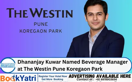 Dhananjay Kuwar Named Beverage Manager at The Westin Pune Koregaon Park