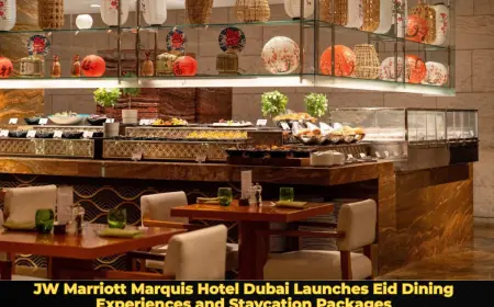 JW Marriott Marquis Hotel Dubai Launches Eid Dining Experiences and Staycation Packages
