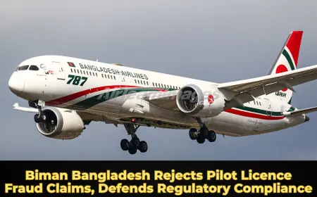 Biman Bangladesh Rejects Pilot Licence Fraud Claims, Defends Regulatory Compliance
