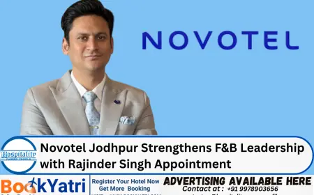 Novotel Jodhpur Strengthens F&B Leadership with Rajinder Singh Appointment