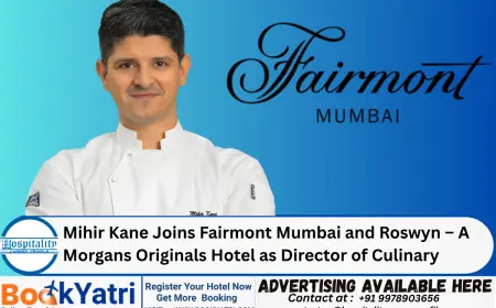 Mihir Kane Joins Fairmont Mumbai and Roswyn – A Morgans Originals Hotel as Director of Culinary