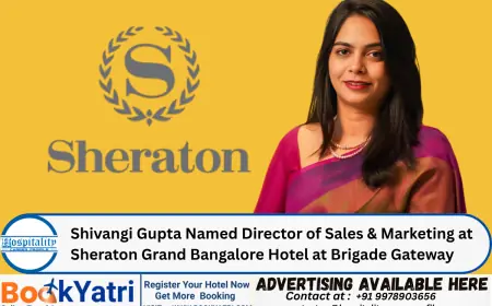 Shivangi Gupta Named Director of Sales & Marketing at Sheraton Grand Bangalore Hotel at Brigade Gateway