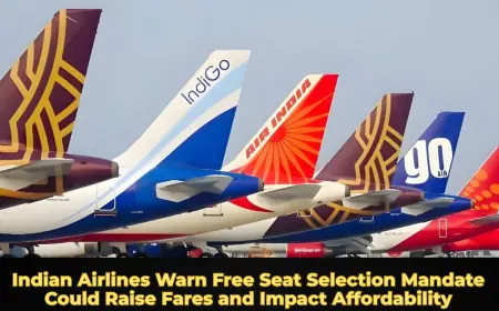Indian Airlines Warn Free Seat Selection Mandate Could Raise Fares and Impact Affordability