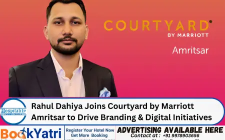 Rahul Dahiya Joins Courtyard by Marriott Amritsar to Drive Branding & Digital Initiatives