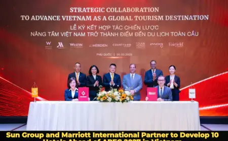 Sun Group and Marriott International Partner to Develop 10 Hotels Ahead of APEC 2027 in Vietnam