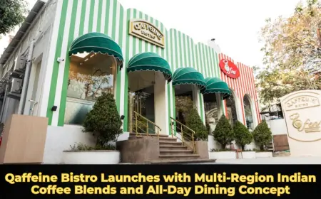 Qaffeine Bistro Launches with Multi-Region Indian Coffee Blends and All-Day Dining Concept