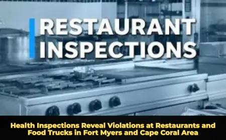 Health Inspections Reveal Violations at Restaurants and Food Trucks in Fort Myers and Cape Coral Area