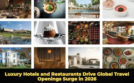Luxury Hotels and Restaurants Drive Global Travel Openings Surge in 2026