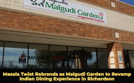 Masala Twist Rebrands as Malgudi Garden to Revamp Indian Dining Experience in Richardson