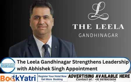 The Leela Gandhinagar Strengthens Leadership with Abhishek Singh Appointment