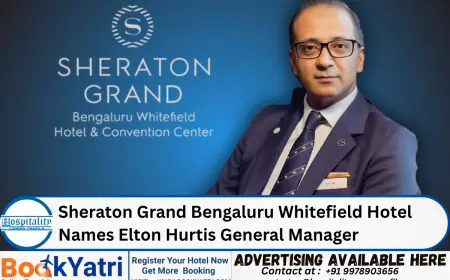 Sheraton Grand Bengaluru Whitefield Hotel Names Elton Hurtis General Manager