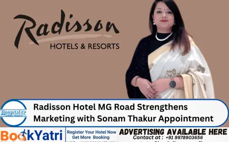 Radisson Hotel MG Road Strengthens Marketing with Sonam Thakur Appointment