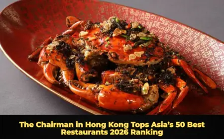 The Chairman in Hong Kong Tops Asia’s 50 Best Restaurants 2026 Ranking
