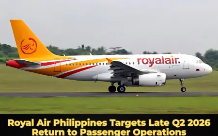 Royal Air Philippines Targets Late Q2 2026 Return to Passenger Operations